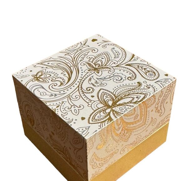 NWT  Charter Club Emerald Cut Crystal Ring in Gold plated - Pink size 6 - Picture 4 of 4